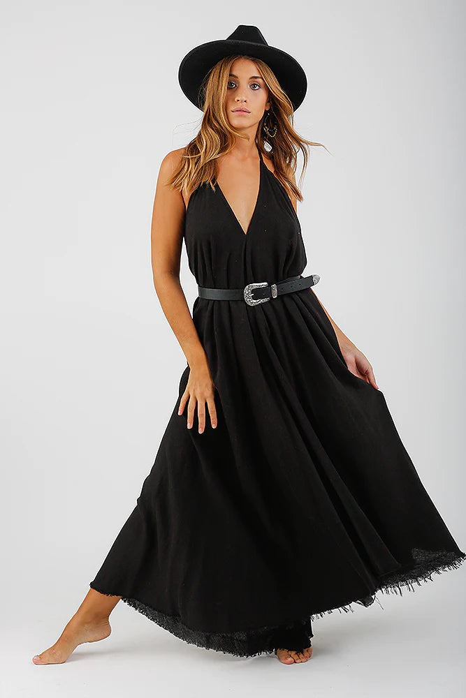 Maxivestido Lino