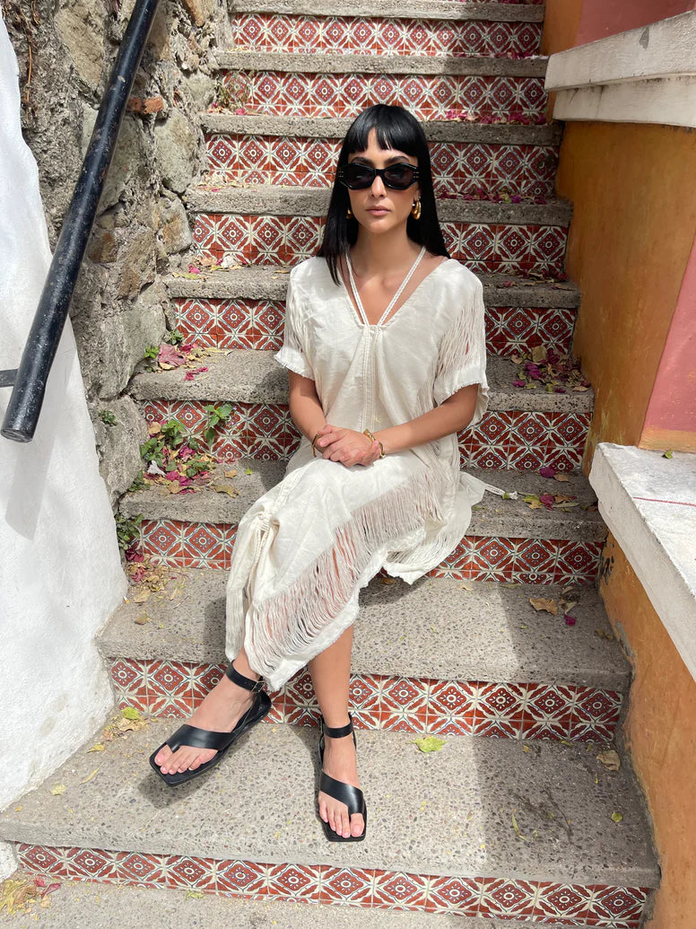 Blusa Maxi Maria Crudo
