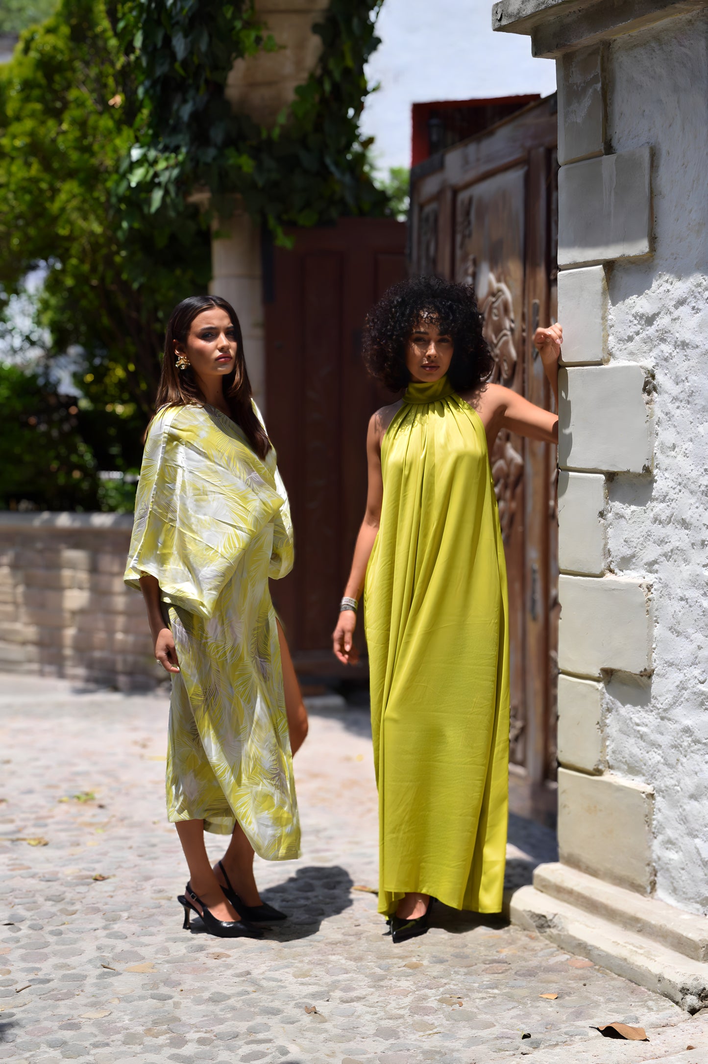 Mono Halter Flowy Limon
