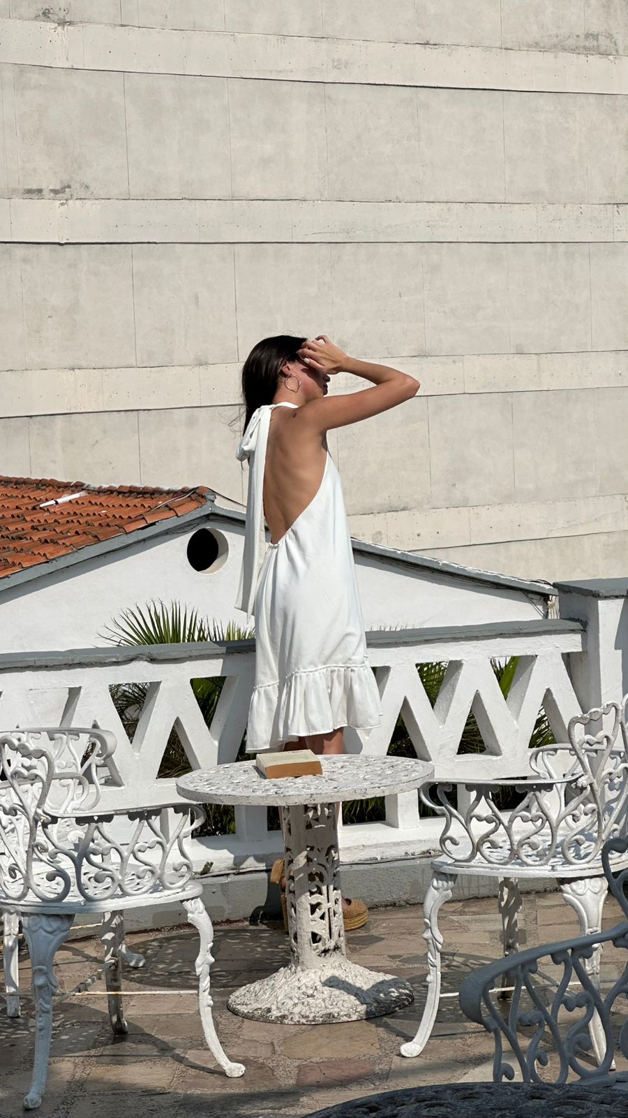 Vestido Halter Corto