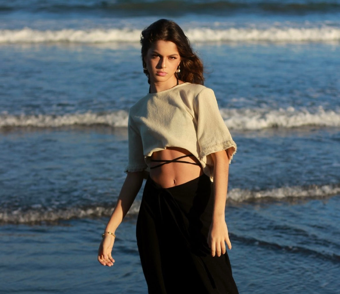 Blusa Manta Crudo