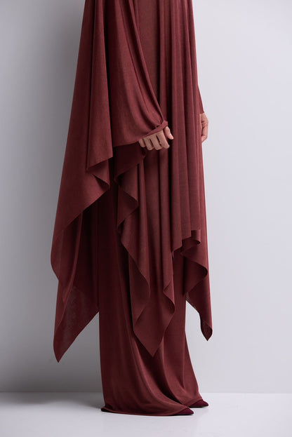 Set burgandy