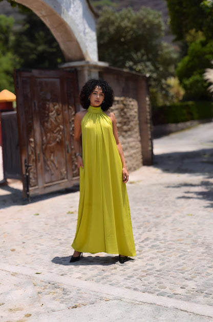 Mono Halter Flowy Limon