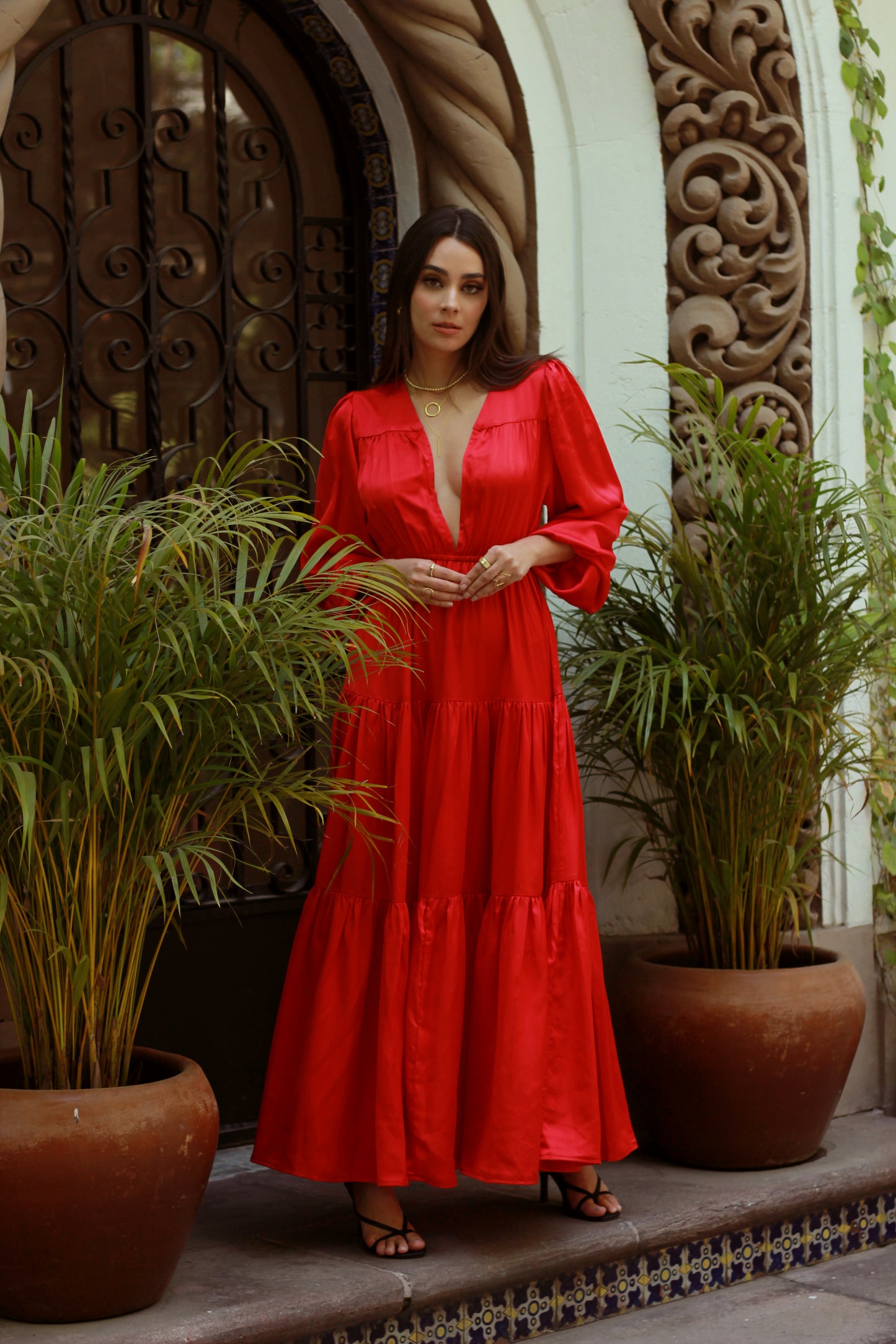 Vestido Satín